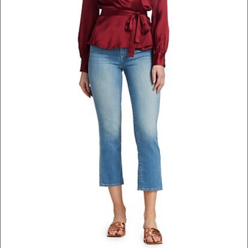 L’agence Nadia Straight Cropped Jeans